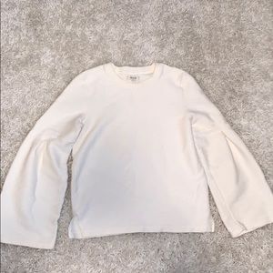 Madewell Flare Sleeve Sweater